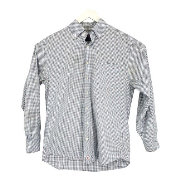 Men's Vineyard Vines Long Sleeved Check Classic Fit Button Up Shirt Medium - Picture 1 of 10